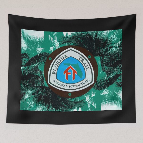Item preview, Florida Trail marker tropical design A designed and sold by David Lee Thompson.