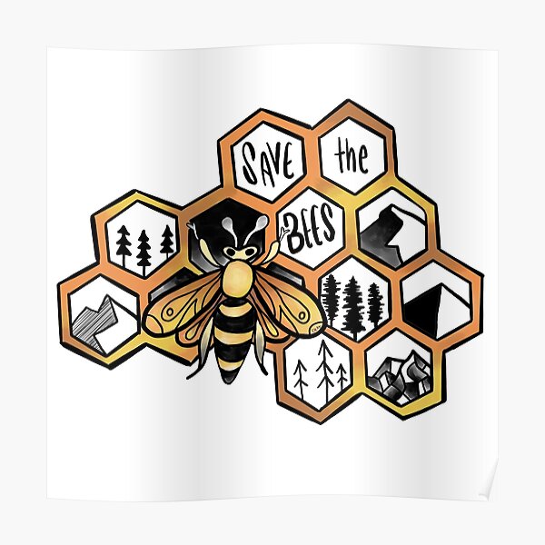 Save the Bees !! Poster