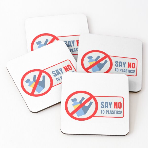 Item preview, Say No To Plastics designed and sold by ElLocoMus.