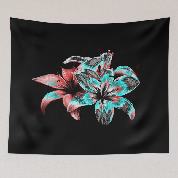 Item preview, Duotone flowers designed and sold by rolffimages.