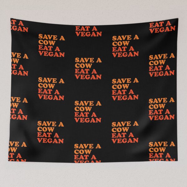 Item preview, Save A Cow Eat A Vegan designed and sold by narekmug.