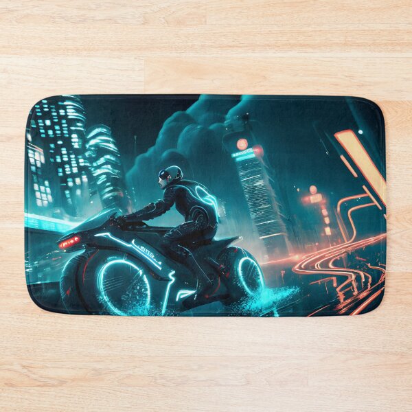 Item preview, Speeding Futuristic Motorcycle designed and sold by ArtAT.