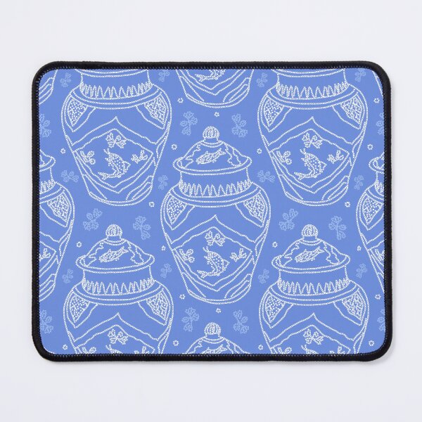 Artikelvorschau, Pottery Langmatt _ Cornflower Blue, white and Baby Blue Eyes entworfen und verkauft von MaddaMom.