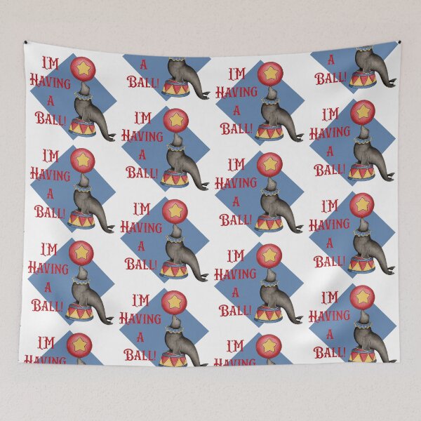 Item preview, I'm Having A Ball! - Workout/Play Humor designed and sold by SSustainable.