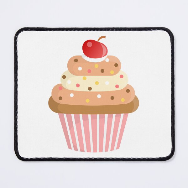 Item preview, Cupcake sticker - cakedesign - cherry cake designed and sold by Findmeifyoucan.