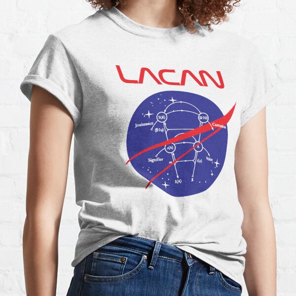Vista previa del artículo con la obra «Lacan Parodia del programa espacial lacaniano», diseñado y vendido por AcidHorizon.