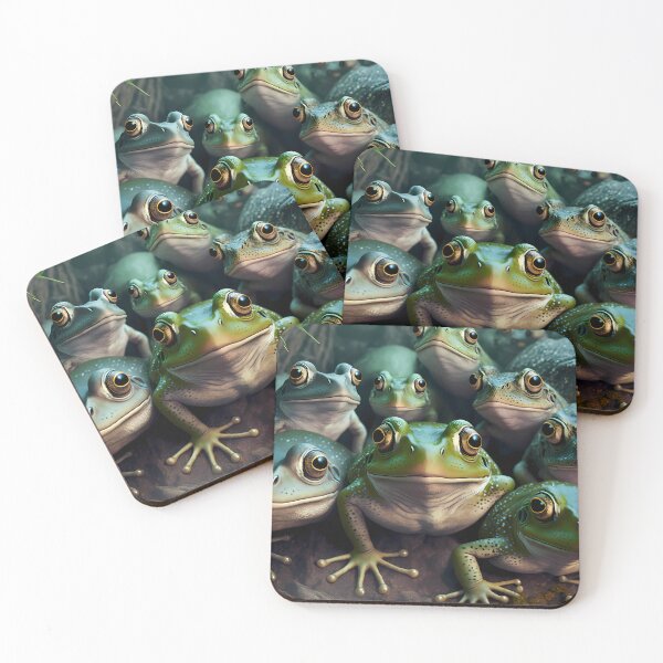 Item preview, Cute Frog Gathering designed and sold by FunWearVM.