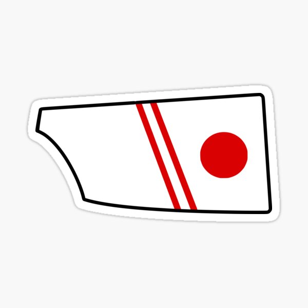 "Japan Rowing Blade" Sticker for Sale by seanyj Redbubble