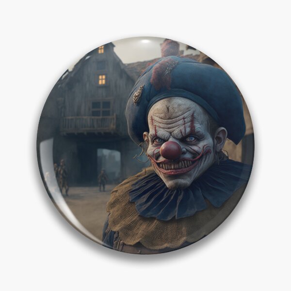 Item preview, Clown Clowns-Sinister Looking Clown designed and sold by letsgetinspired.