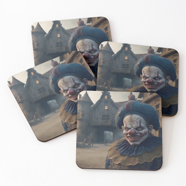 Artikelvorschau, Clown Clowns-Unheimlich aussehender Clown entworfen und verkauft von letsgetinspired.
