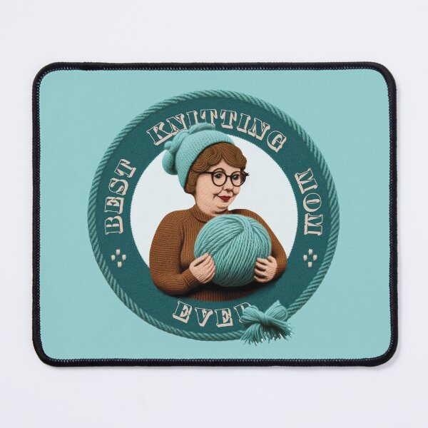 Artikelvorschau, Beste strickende Mutter aller Zeiten entworfen und verkauft von Mobius Spot Collective.