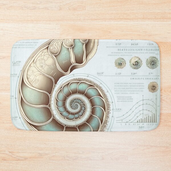 Item preview, Hand Drawn Fibonacci Style Infographic  designed and sold by RAGANADesign.