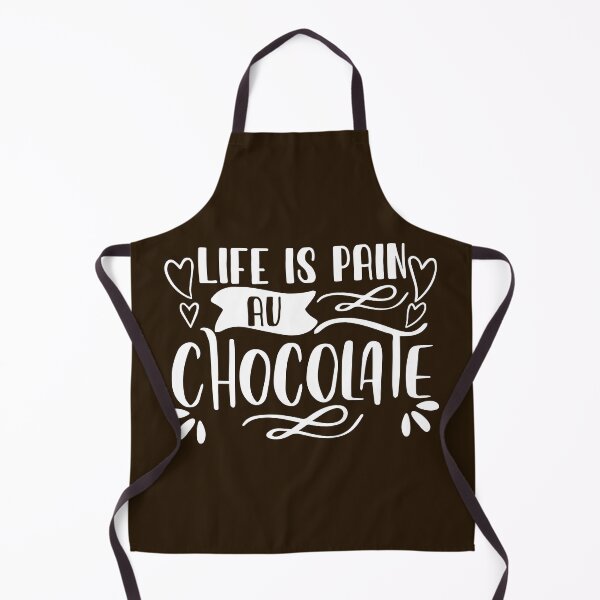 Item preview, Life Is Pain Au Chocolate designed and sold by NawalMagdy.