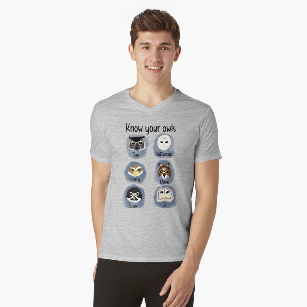 Item preview, V-Neck T-Shirt designed and sold by AstonishedCatCo.