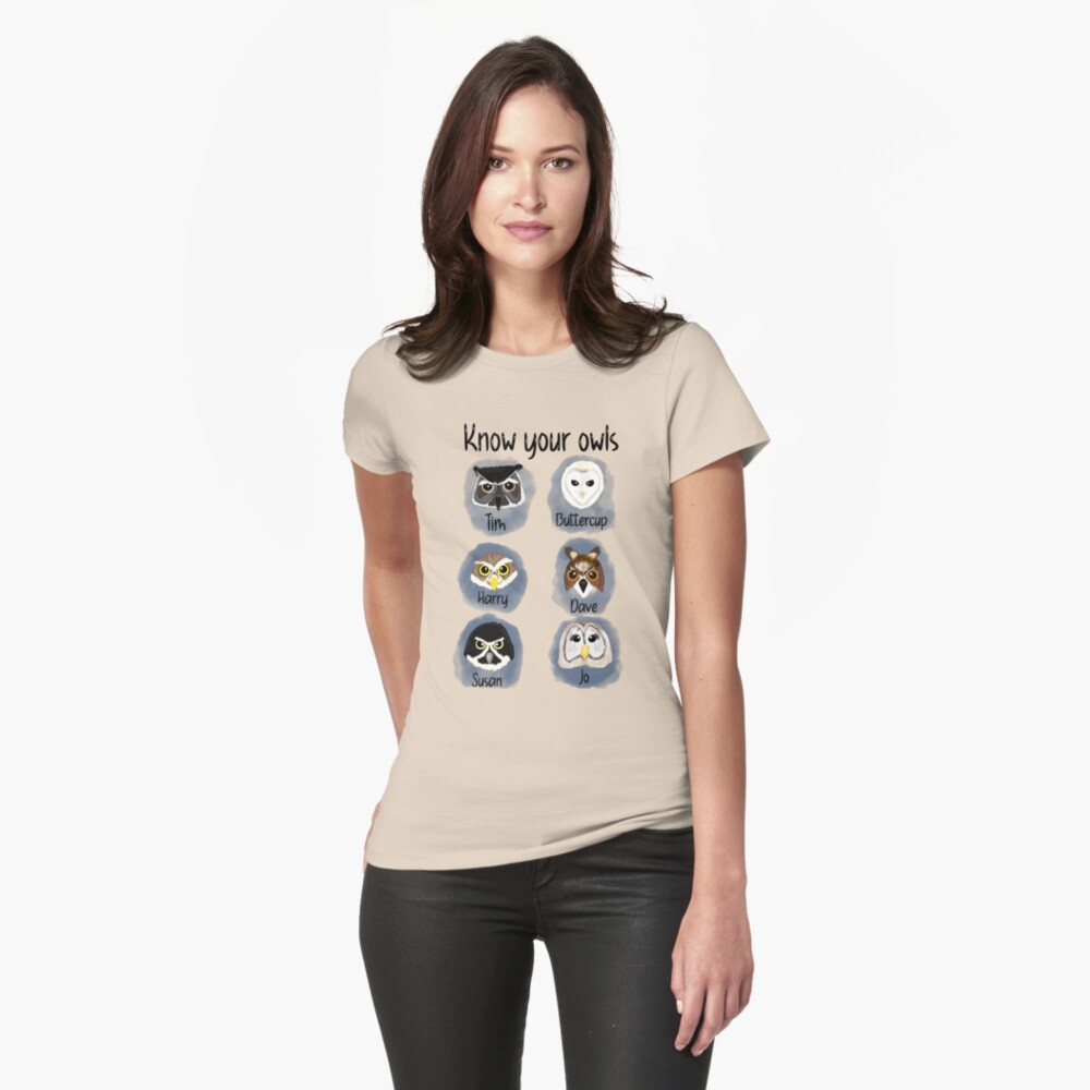 Item preview, Fitted T-Shirt designed and sold by AstonishedCatCo.