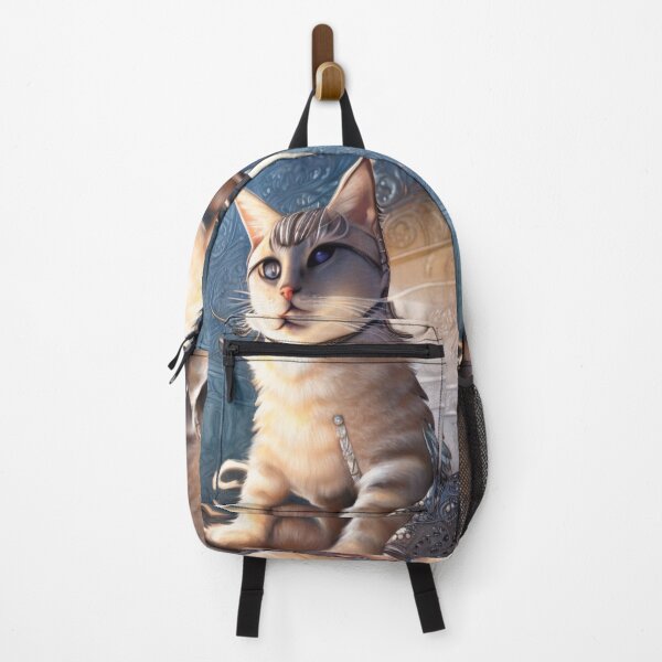 Item preview, Silver armor knight cat: Joana designed and sold by Dendros-Studio.