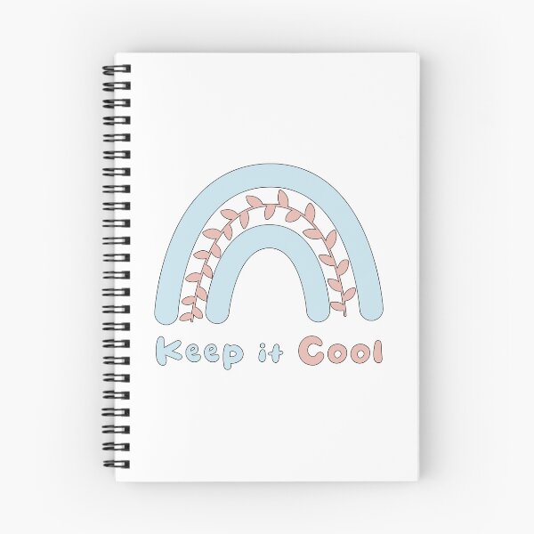 Item preview, Keep it cool motivational pink blue boho rainbow designed and sold by Awesome 4 all.
