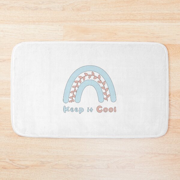 Item preview, Keep it cool motivational pink blue boho rainbow designed and sold by Awesome 4 all.
