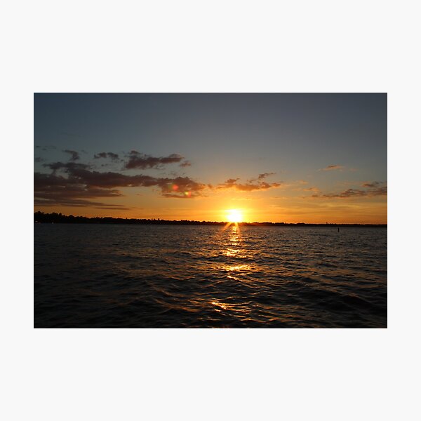 Item preview, White Lake Sunset  designed and sold by ChaseBly.