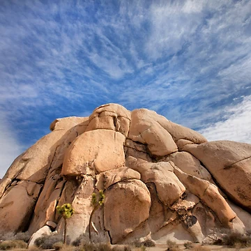 Artwork thumbnail, Joshua Tree Rocks by Dave Hare Photography