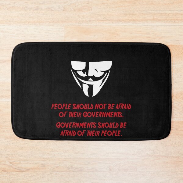 Item preview, V For Vendetta - Governments should be afraid of their people designed and sold by sibso.