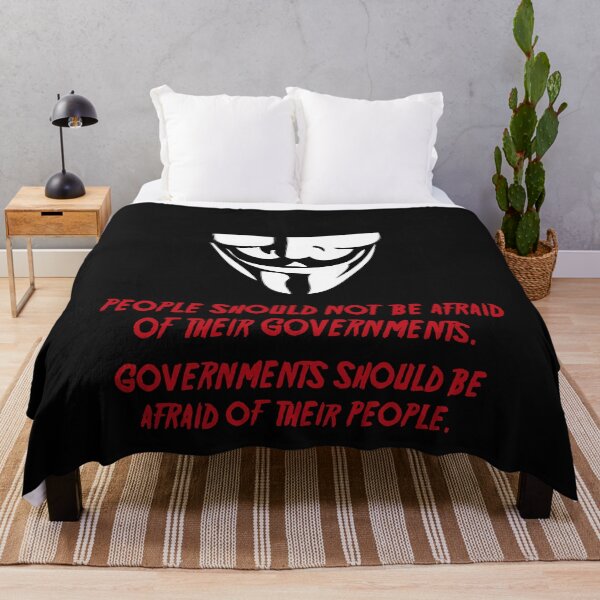 Item preview, V For Vendetta - Governments should be afraid of their people designed and sold by sibso.
