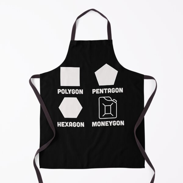 Item preview, Pentagon Hexagon Moneygon Funny Car Gas Prices Pun designed and sold by narekmug.