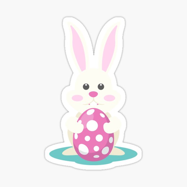 Item preview, cute easter bunny rabbit :) designed and sold by comglim.