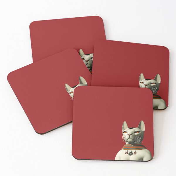 Item preview, Egyptian Space Age Cat designed and sold by AfricanPills.