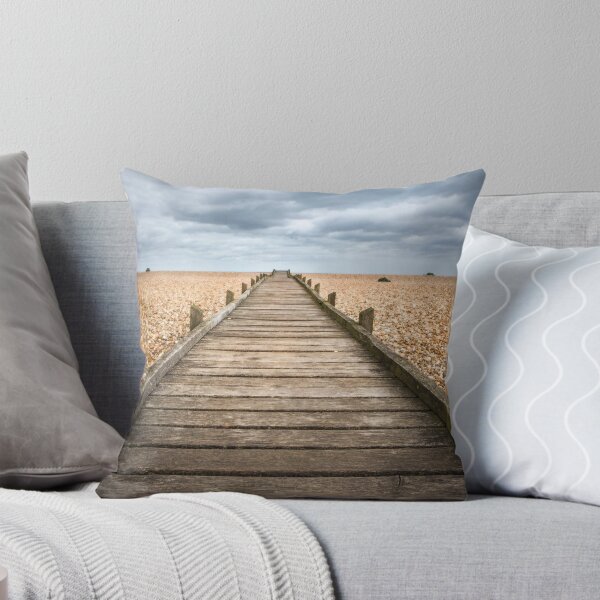 Item preview, Dungeness Beach Walkway designed and sold by Dave Hare Photography.