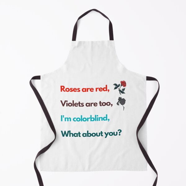 Item preview, Roses Are Red Colorblind (Tritanopia) designed and sold by Esperanta Arto.