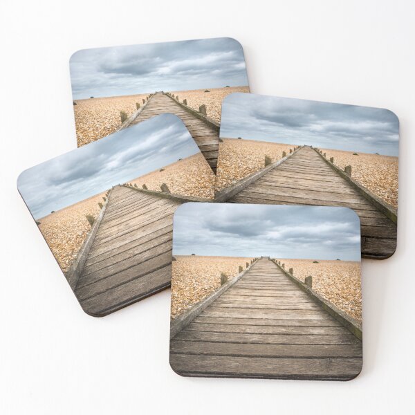 Item preview, Dungeness Beach Walkway designed and sold by Dave Hare Photography.