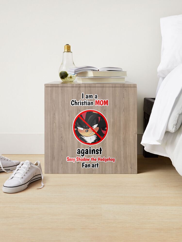 Original I Am A Christian Mom Against Sexy Shadow The Hedgehog Fan Art  shirt - Limotees