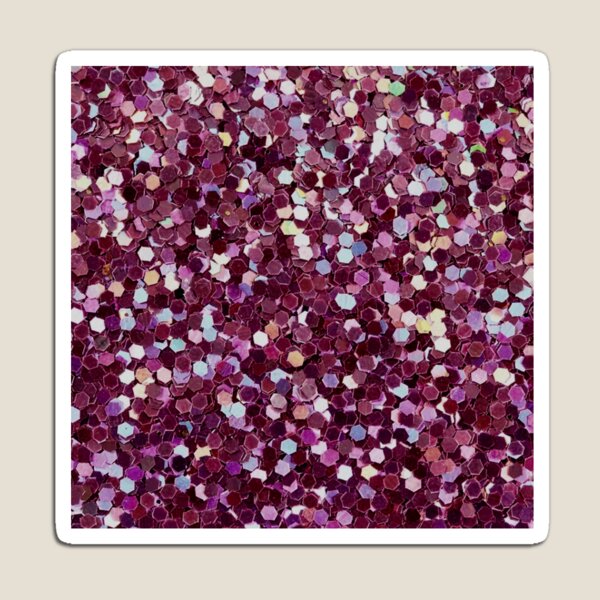 Aperçu de l'œuvre Confettis Hexagone Paillettes Violet Rose Baie Foncé Rose créée et vendue par kattakitty.