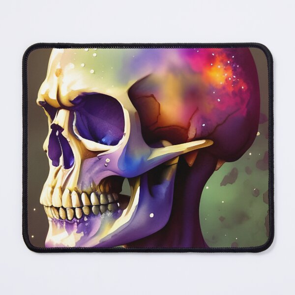 Item preview, Celestial Skull - Galaxy Brain (Watercolor) designed and sold by Nitram1990.