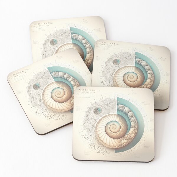 Item preview, Hand Drawn Fibonacci Style Infographic  designed and sold by RAGANADesign.