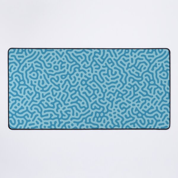 Item preview, Blue Doodle Turing Pattern designed and sold by rissol.