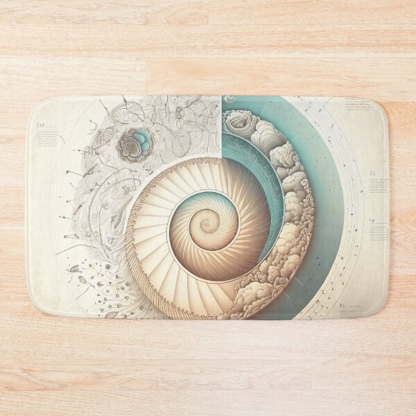 Item preview, Hand Drawn Fibonacci Style Infographic  designed and sold by RAGANADesign.
