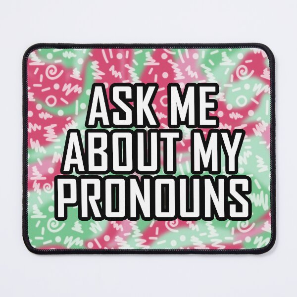 Item preview, abrosexual ask me about my pronouns designed and sold by Jemjae1112.
