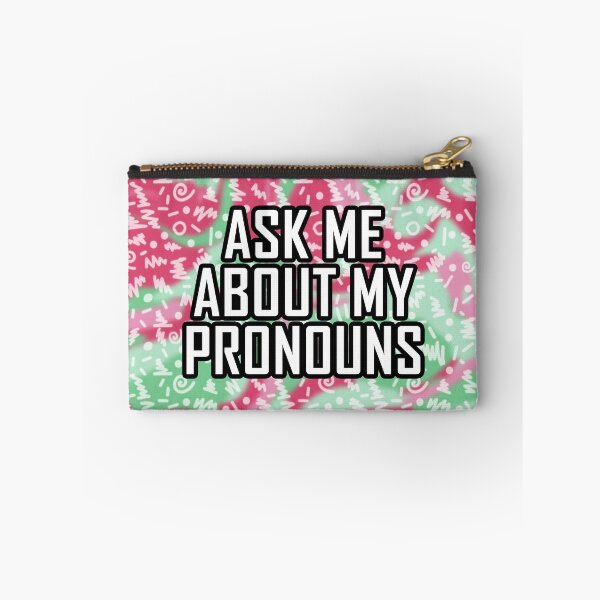 Item preview, abrosexual ask me about my pronouns designed and sold by Jemjae1112.
