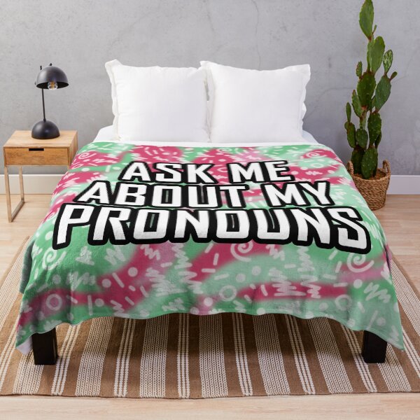 Item preview, abrosexual ask me about my pronouns designed and sold by Jemjae1112.