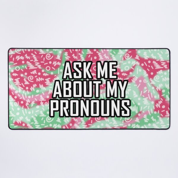Item preview, abrosexual ask me about my pronouns designed and sold by Jemjae1112.