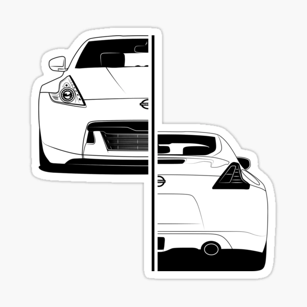 Nissan 370Z Z34 Best Shirt Design | Sticker