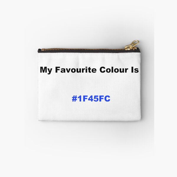 Artikelvorschau, Meine Lieblingsfarbe ist #1F45FC entworfen und verkauft von kiippers.
