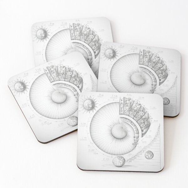 Item preview, Hand Drawn Fibonacci Style Infographic  designed and sold by RAGANADesign.