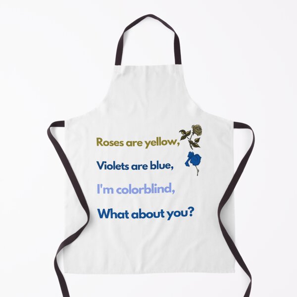 Item preview, Roses Are Red Colorblind (Protanopia/Deuteranopia) designed and sold by Esperanta Arto.