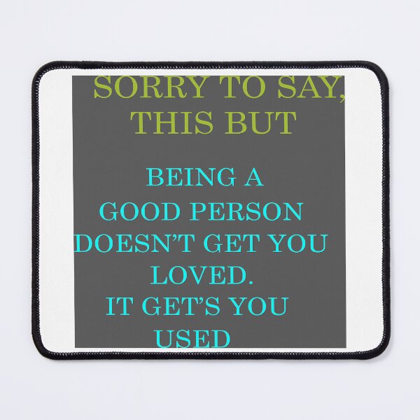 Item preview, Good person in words. designed and sold by IVEKDESIGN.