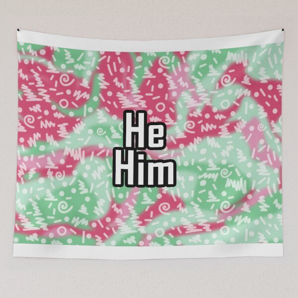 Item preview, abrosexual he him pronouns designed and sold by Jemjae1112.
