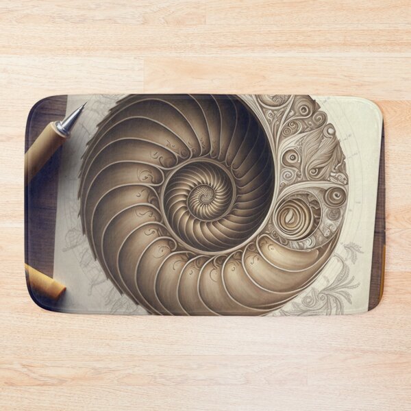 Item preview, Hand Drawn Fibonacci Style Infographic  designed and sold by RAGANADesign.