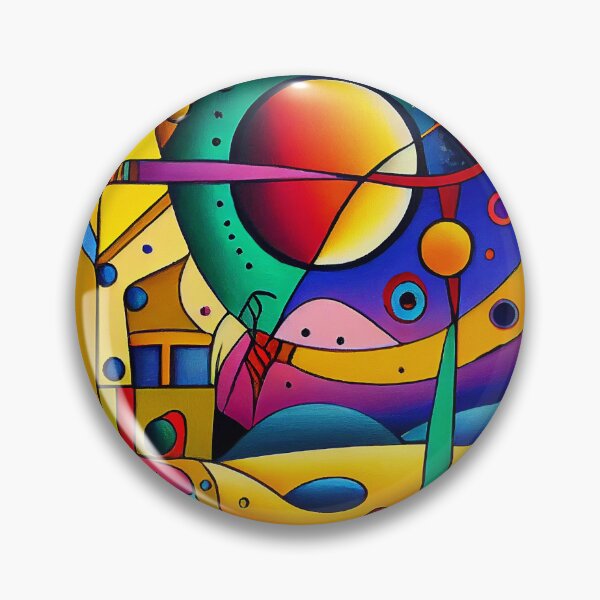Item preview, Colorful Modern Art designed and sold by gregblomberg.